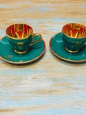 2 ARKLOW POTTERY Tea Cups And