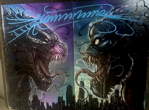 Signed embossed kaiju - kaiju, vs