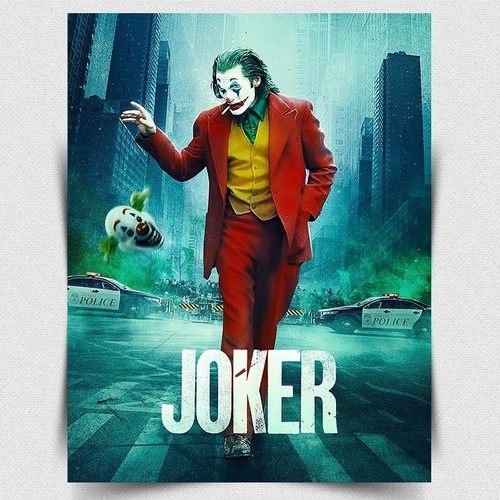 Joker 2019 batman metal sign - 2019,