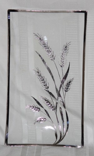 Vintage glass sterling - glass, &