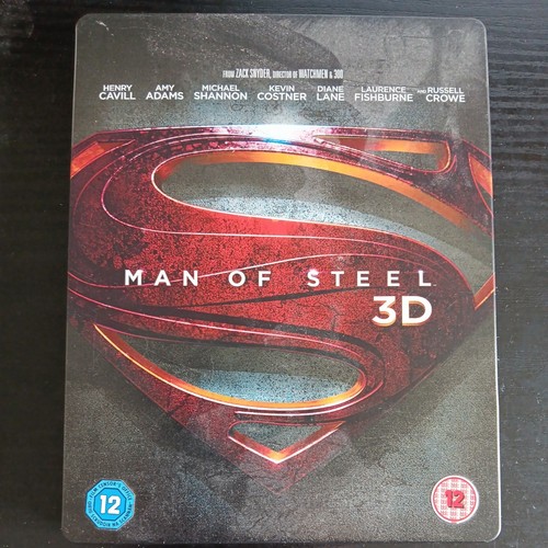 Man steel blu - 3d, blu-ray