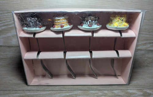 Cake topper dessert forks - dessert,