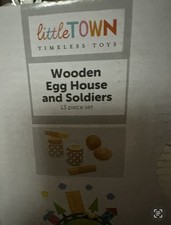 Little Town Wooden Egg House