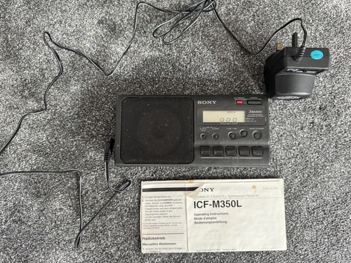Sony icf m350l pll synthesized - pll,