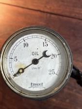 Vintage Eureka Oil Pressure Gauge By Tomey Of Birmingham
