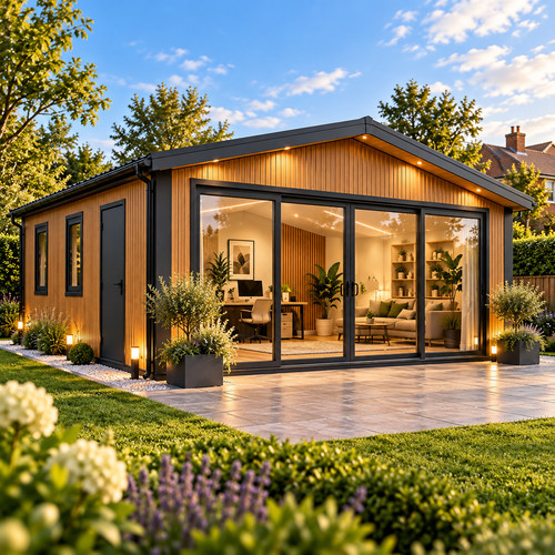 Garden room 5m - x, (5m