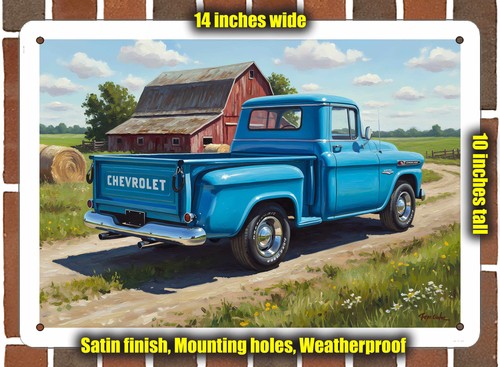 Metal sign 1959 chevrolet - -,