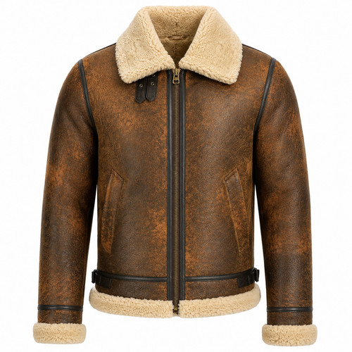 Men aviator shearling - men's,