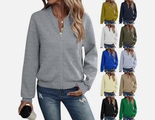 Ladies Zip Up Cardigans