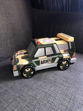 Galoob Micro Machines Army Truck  Foldout Play Set Vintage Incomplete Spares