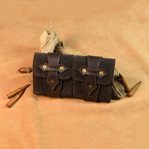 Leather ammo carrier - ammo,