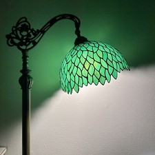 Tiffany Style Floor Lamp Green