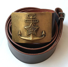 Soviet army Belt brown Navy