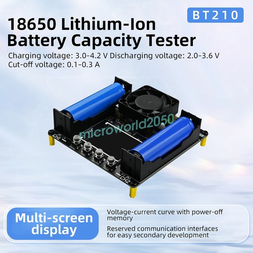 Battery capacity tester - capacity,