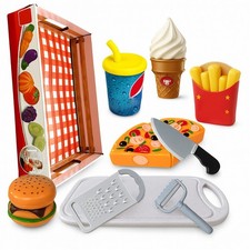10 PCs Kids Pretend Play Food