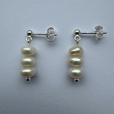 Three Natural Freshwater Pearl