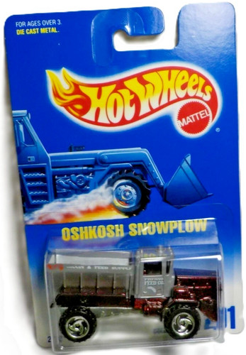 Hot wheels oshkosh snowplow - hot,