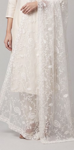 Women off white chunni - women's, stole