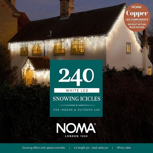240 white led snowing - 240,