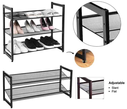 Tier stackable shoe - stackable, rack