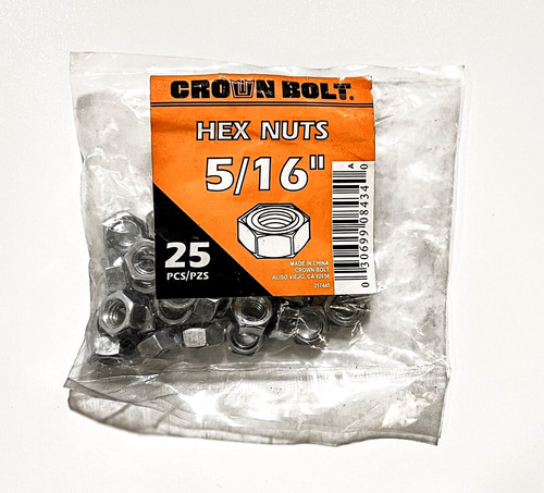 Crown bolt hex nuts 25 - crown,
