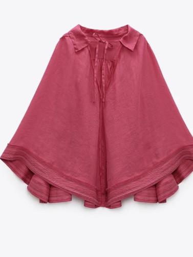 Zara 100 ramie - 100%, batwing