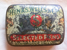 Vintage Hinks Wells & Cos Dip Pen Nibs + Original Metal Tin ‘The Rob Roy’ Nibs