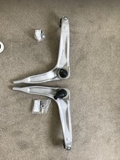 pair rover 75 MG ZT front suuspension lower arms (wish bones) and nyloc nuts