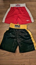 2 pair boxing shorts size L