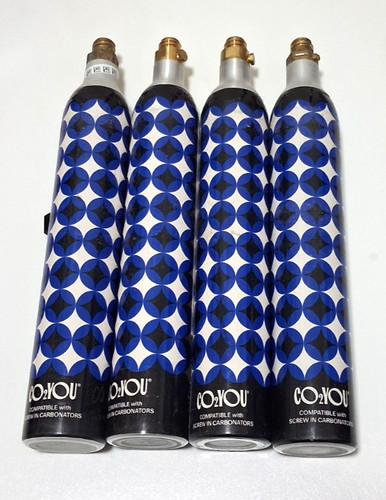 Empty co2 gas cylinders by - empty,
