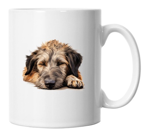 Irish wolfhound mug - mug, sleeping