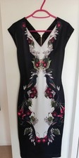 Ted Baker Long Raven Dress Size 1 NWOT