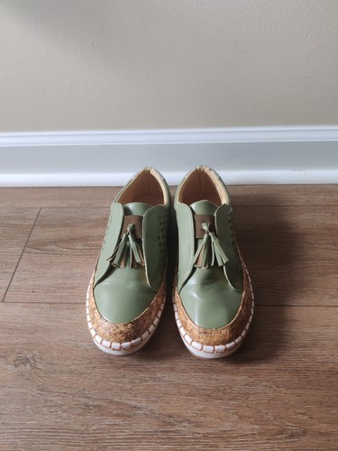 Women green tassel slip - women, on