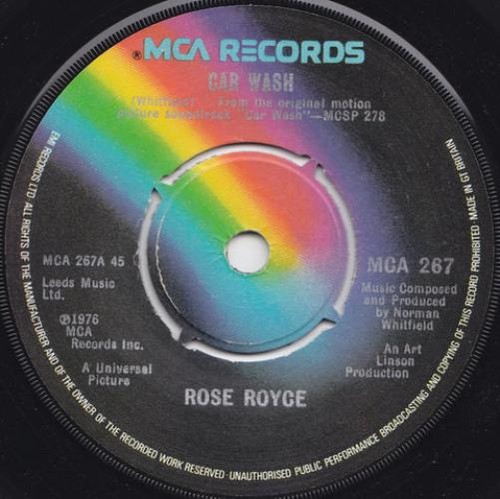 Rose royce car - rose, wash