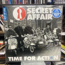 SECRET AFFAIR - TIME FOR ACTION: BEST OF LIVE (2025)  NEW WHITE VINYL LP