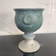 John Morris Carol Morris Conwy Pottery Celtic Heritage Collection Goblet Chalice