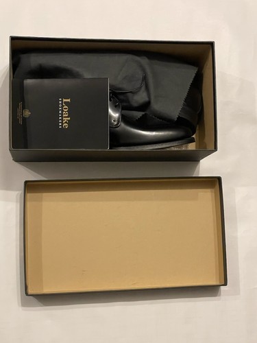 Loake 484 vaughn black leather - loake,