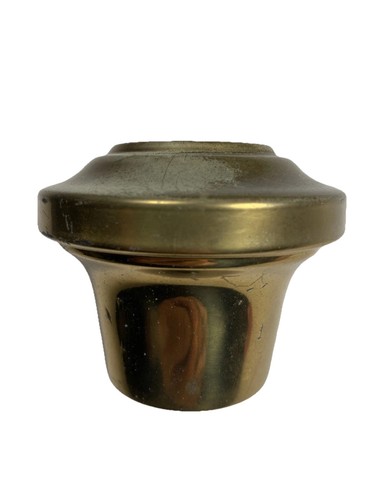 Antique brass bed post - brass,