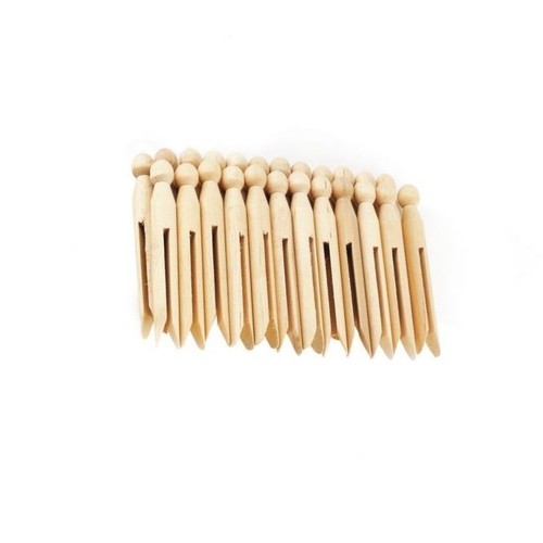 Wooden dolly pegs - dolly,