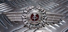 Genuine East German Forces Metal Cap Badge DDR NVA  Military  - NEW
