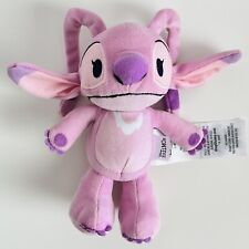 Disney Store NUIMOS Lilo & Stitch ANGEL Plush 6.5” Soft Toy Pink Alien And Cute