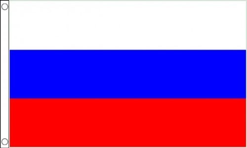 Russia flag 3 russian - 5', x