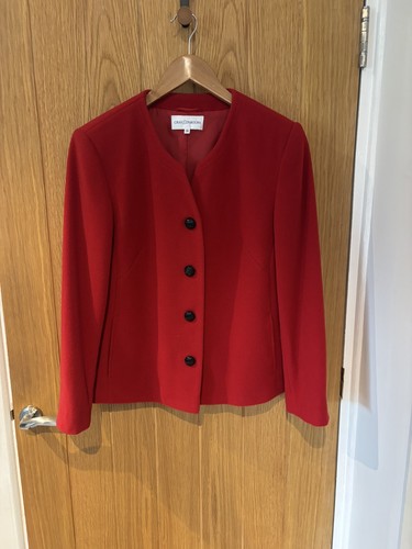 Gray osbourn red wool - red,