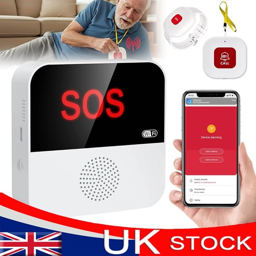 Elderly personal alarm - elderly,