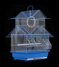 Large Metal Bird Cage for Budgie Parakeet Canary Cockatiel Finch Lovebird