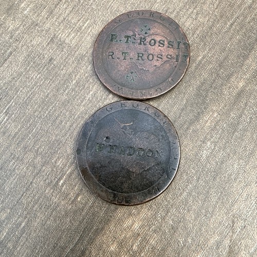 Counter stamped cartwheel - counter,