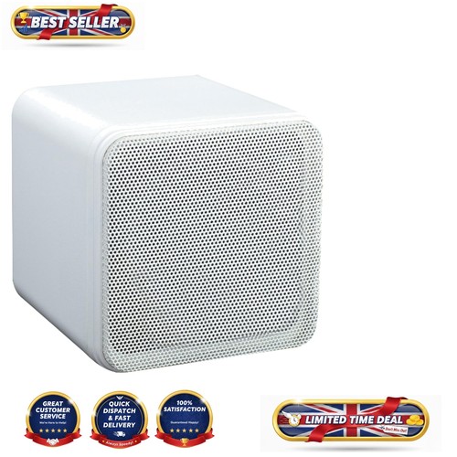 Bookshelf cube speakers with - cube,
