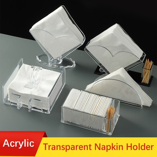 Vertical napkin holder - vertical, acrylic
