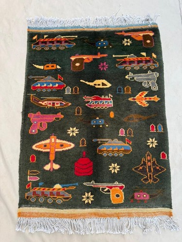 Opium rug afghan handmade - rug,