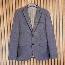 Next Grey Tweed Blazer Jacket